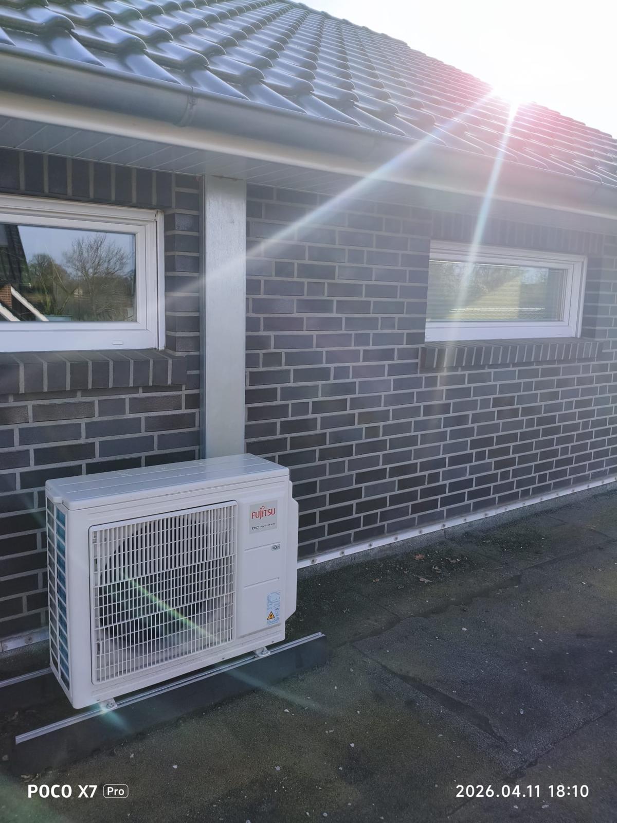 Fujitsu Klimaanlage Außeneinheit